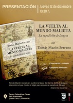 Presentación 'La vuelta al mundo maldita' con Tomás Mazón. Plasencia