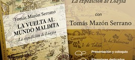 Presentación 'La vuelta al mundo maldita' con Tomás Mazón. Plasencia